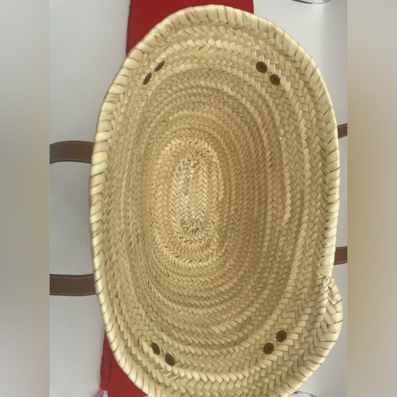 NEW ISABEL MARANT SUMMER STRAW BASKET BEACH TOTE BAG NWT - Picture 13 of 14